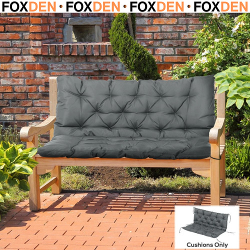 110x120cm garden bench cushion - bench,
