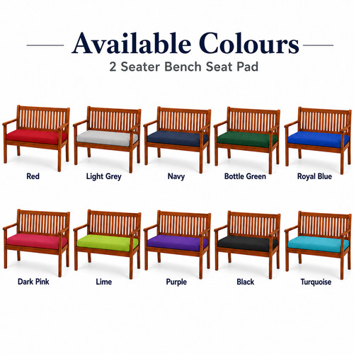 Outdoor seater bench pad - seater,
