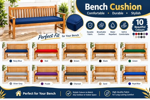 Outdoor bench cushion - cushion, 3